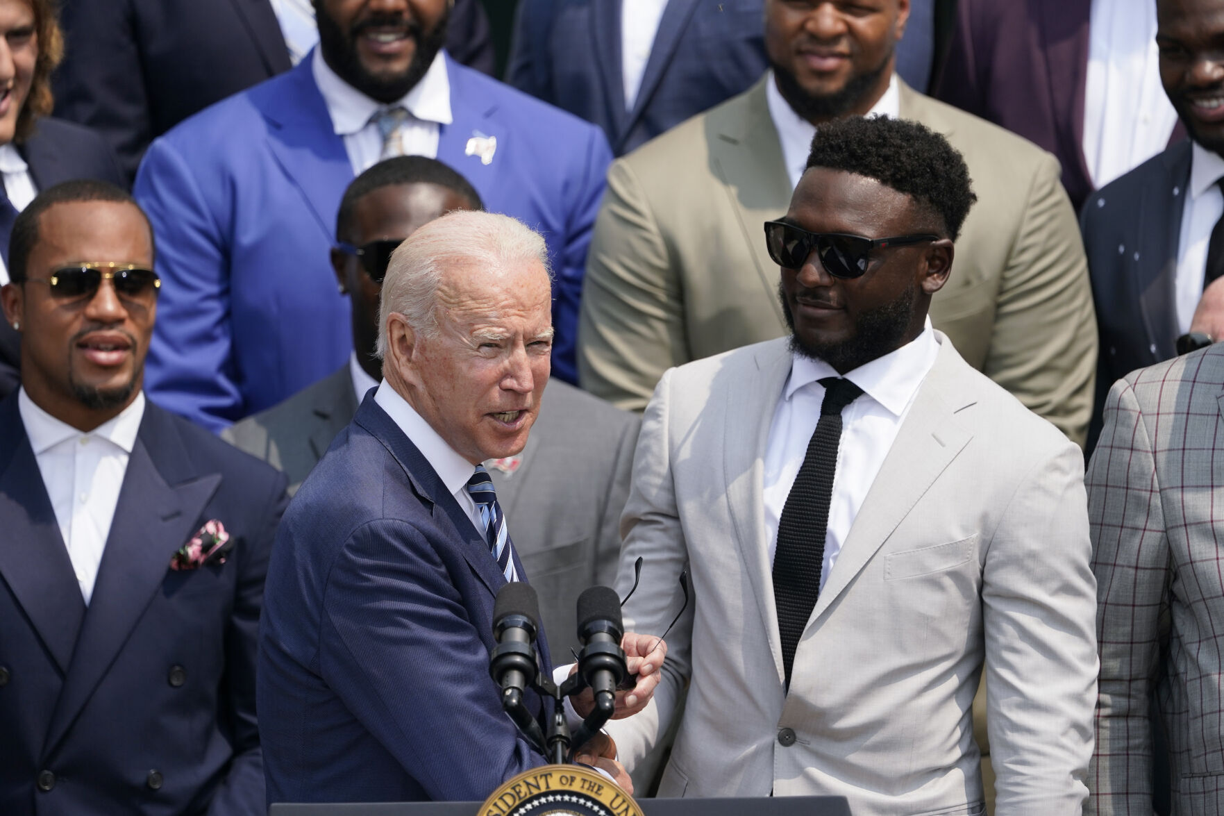 Biden Buccaneers Football